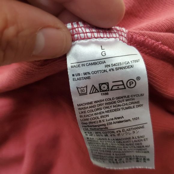 Banana Republic Pink Tank Top Size Large NWT - Picture 7 of 9